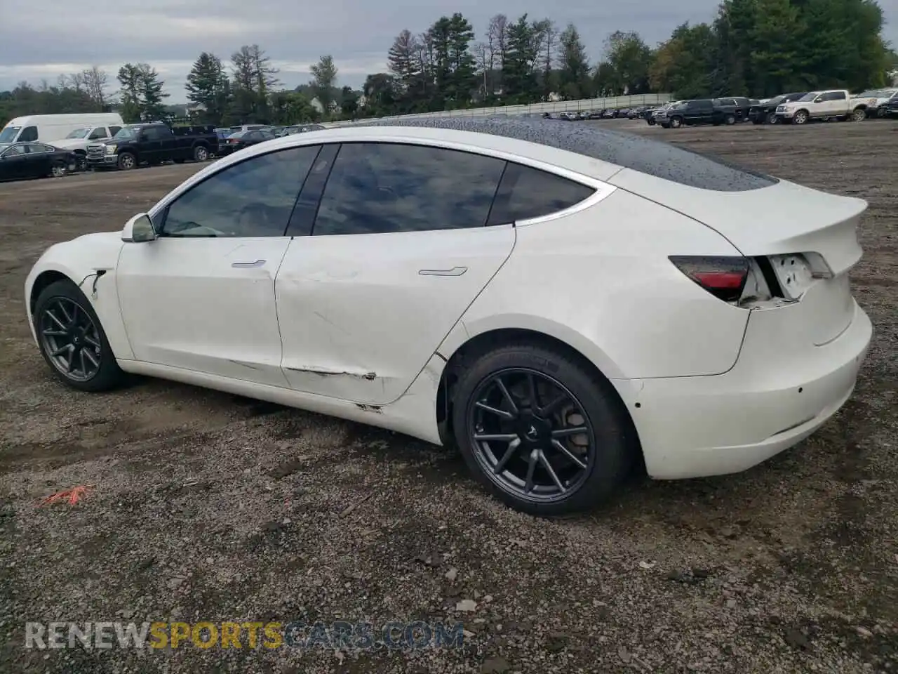 2 Photograph of a damaged car 5YJ3E1EA4LF797221 TESLA MODEL 3 2020