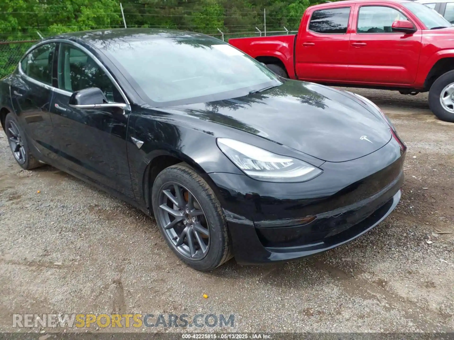 1 Photograph of a damaged car 5YJ3E1EA5LF606342 TESLA MODEL 3 2020