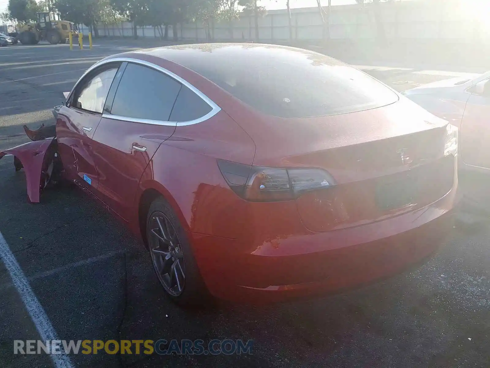 3 Photograph of a damaged car 5YJ3E1EA5LF630835 TESLA MODEL 3 2020