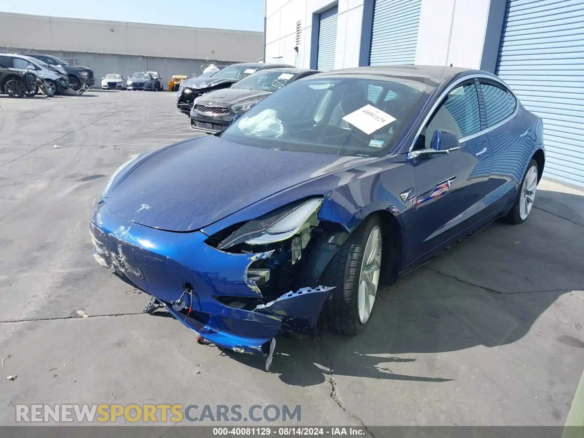 2 Фотография поврежденного автомобиля 5YJ3E1EA5LF633945 TESLA MODEL 3 2020