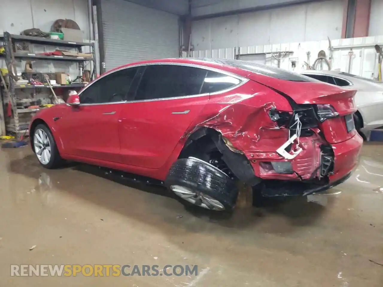 2 Photograph of a damaged car 5YJ3E1EA5LF716842 TESLA MODEL 3 2020