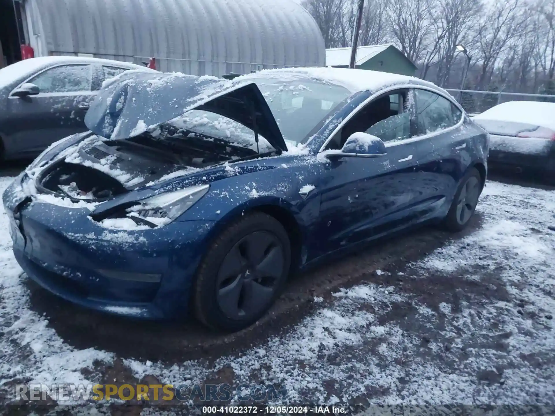 2 Photograph of a damaged car 5YJ3E1EA5LF745726 TESLA MODEL 3 2020