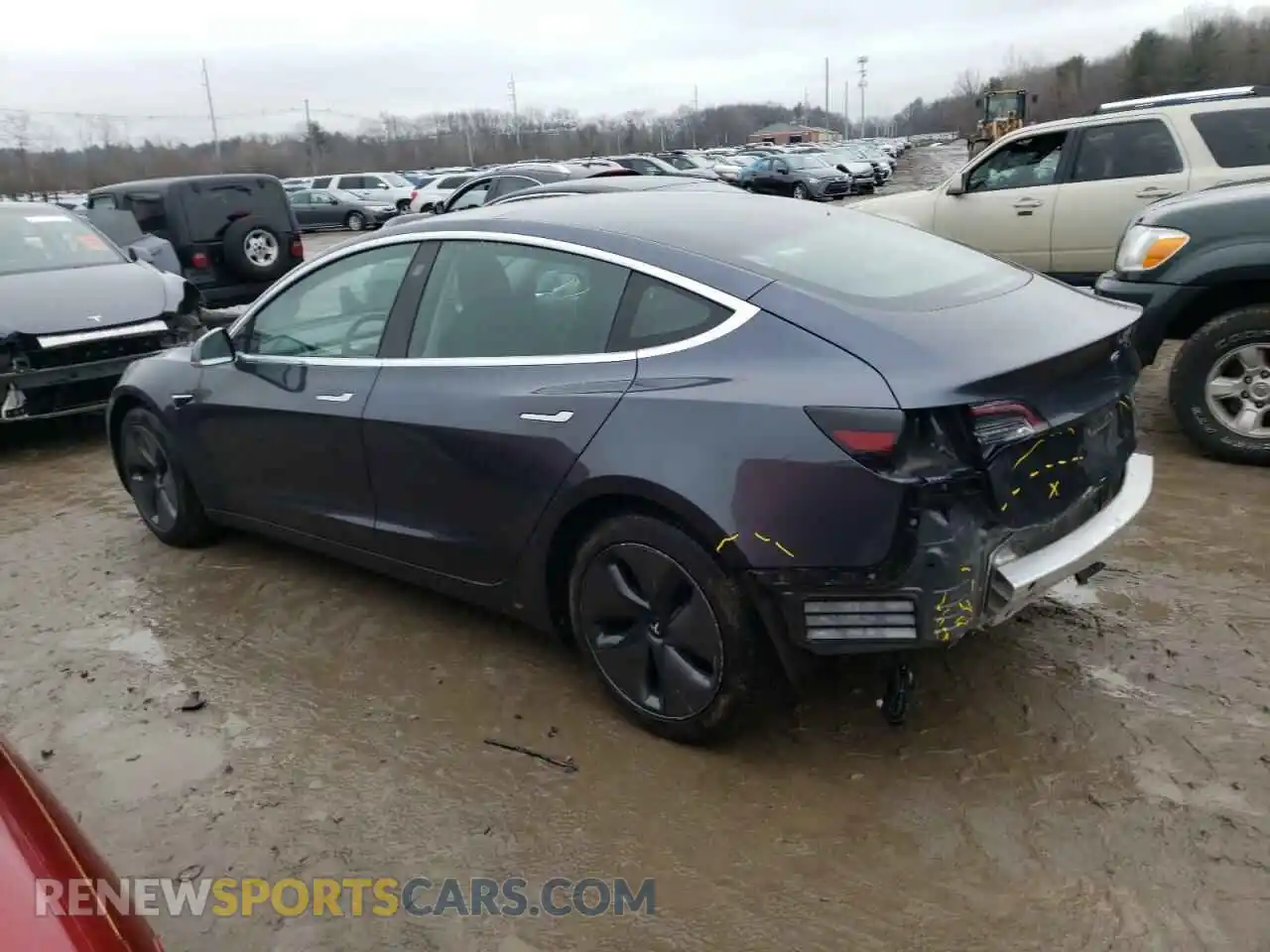 2 Фотография поврежденного автомобиля 5YJ3E1EA5LF784817 TESLA MODEL 3 2020