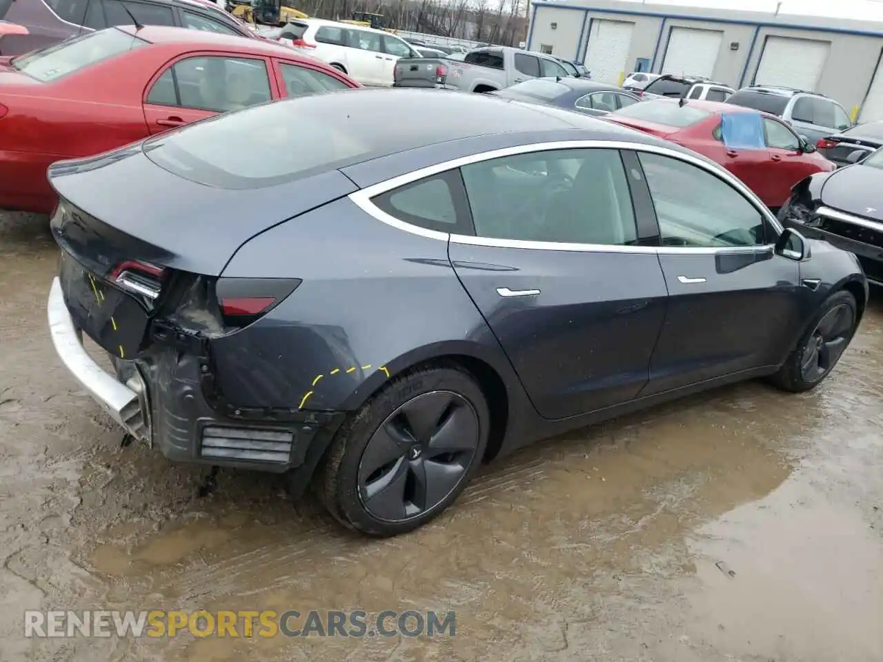 3 Фотография поврежденного автомобиля 5YJ3E1EA5LF784817 TESLA MODEL 3 2020