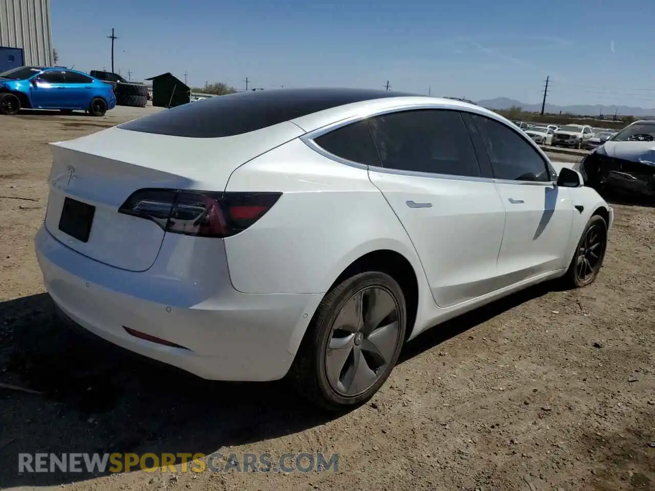 3 Photograph of a damaged car 5YJ3E1EA6LF612151 TESLA MODEL 3 2020