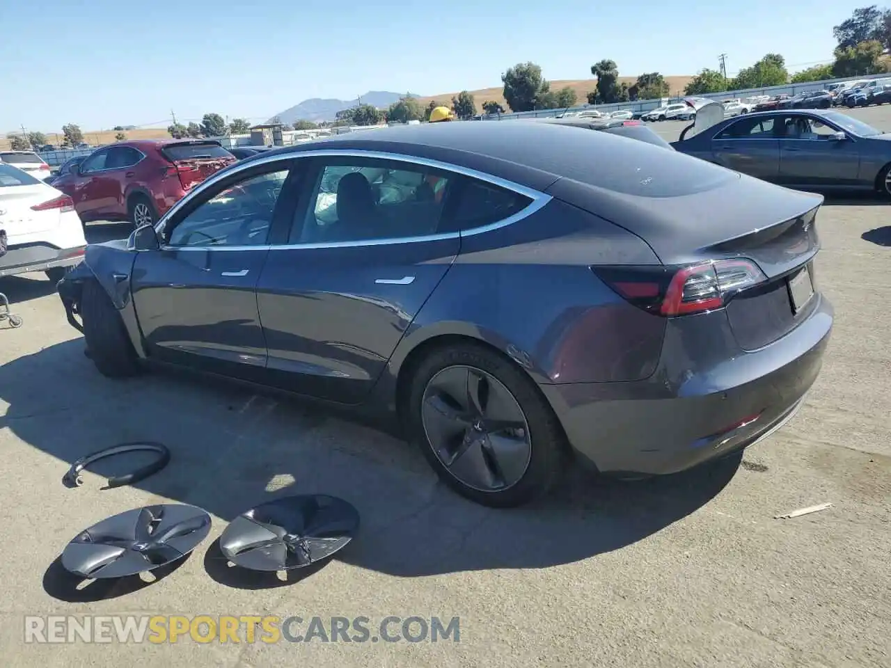 2 Photograph of a damaged car 5YJ3E1EA6LF644212 TESLA MODEL 3 2020