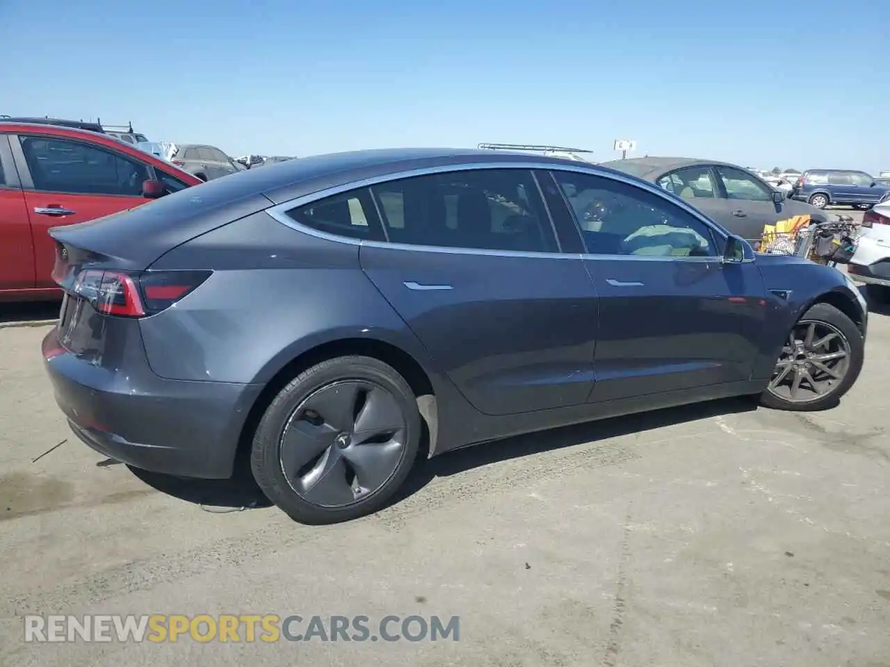 3 Photograph of a damaged car 5YJ3E1EA6LF644212 TESLA MODEL 3 2020