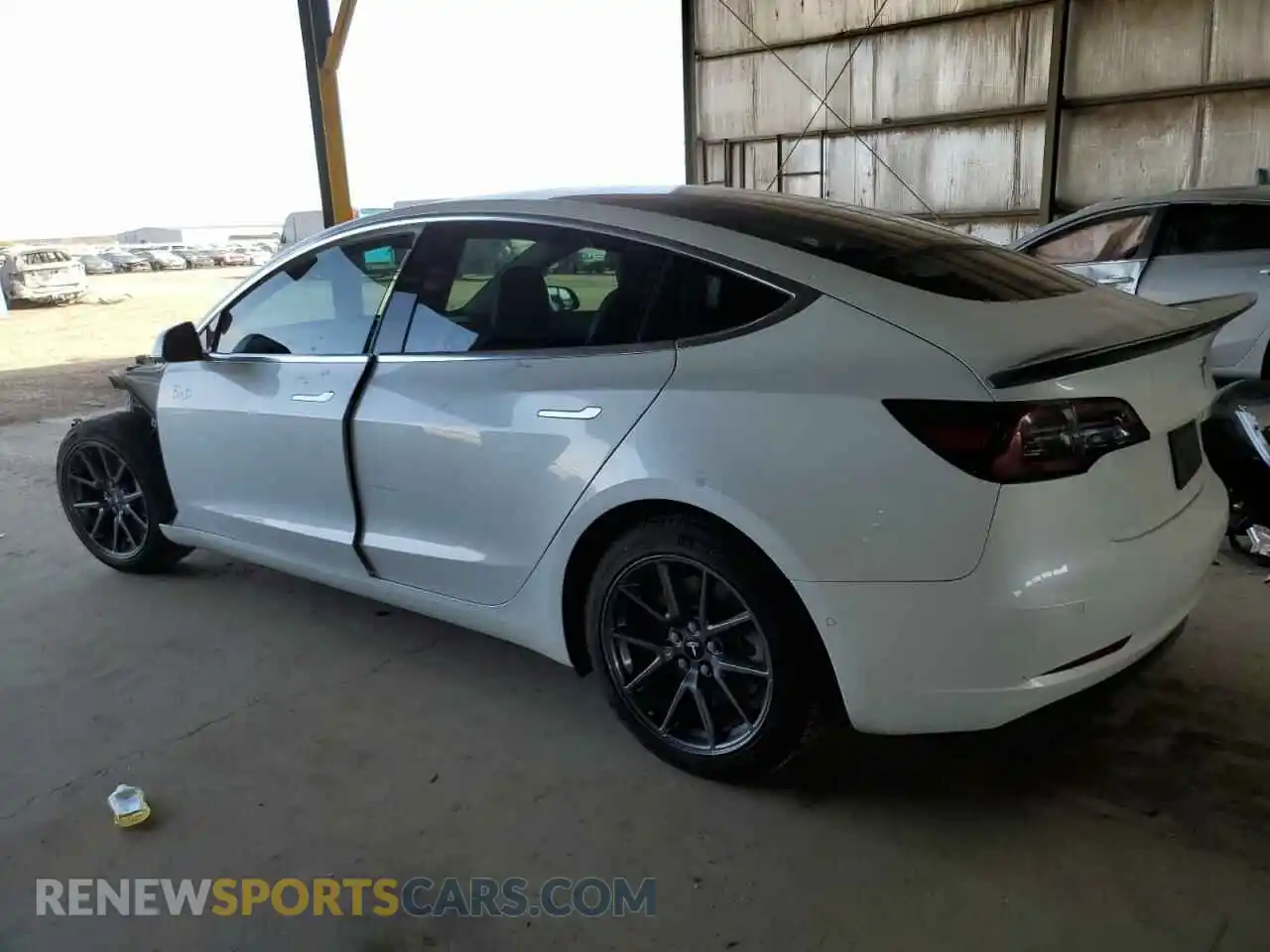 2 Photograph of a damaged car 5YJ3E1EA6LF645215 TESLA MODEL 3 2020