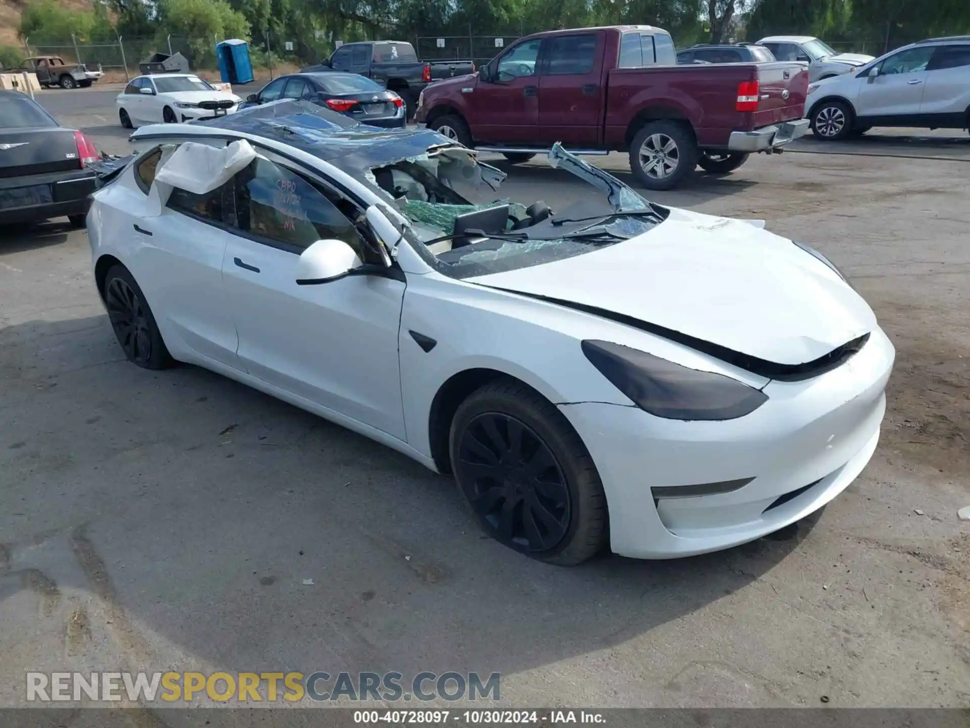 1 fotografías del automóvil dañado 5YJ3E1EA6LF706224 TESLA MODEL 3 2020