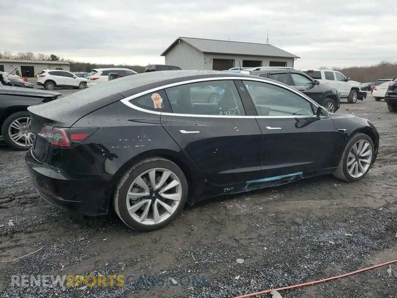 3 Photograph of a damaged car 5YJ3E1EA6LF745735 TESLA MODEL 3 2020