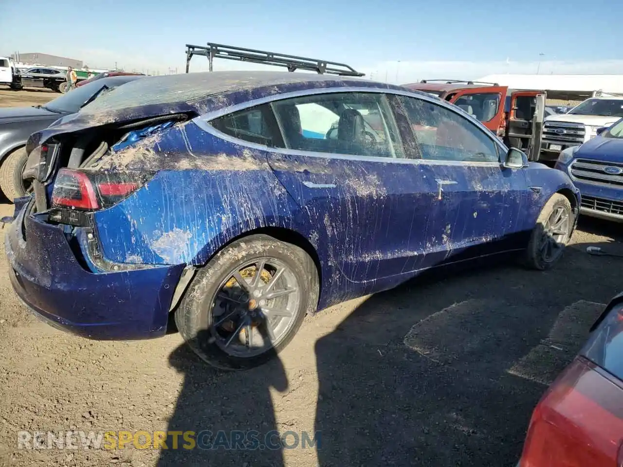 3 Photograph of a damaged car 5YJ3E1EA6LF799276 TESLA MODEL 3 2020
