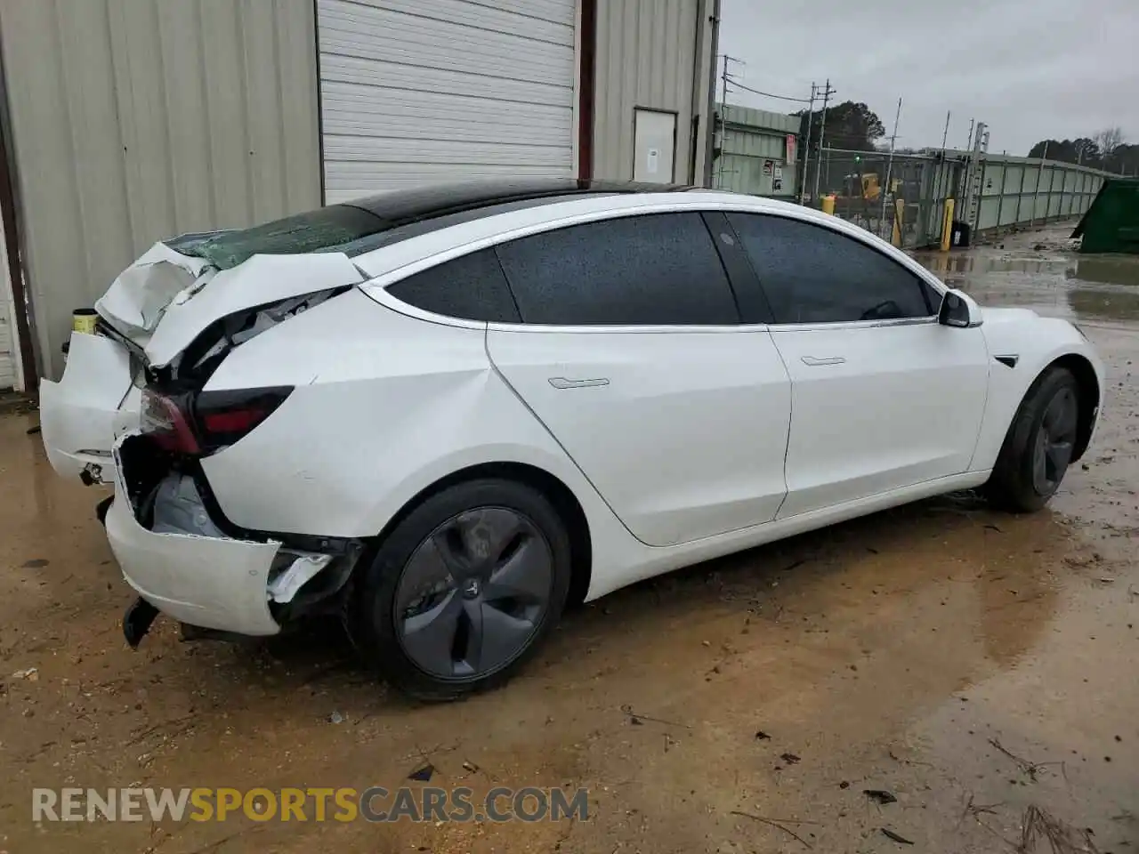 3 Photograph of a damaged car 5YJ3E1EA6LF799620 TESLA MODEL 3 2020
