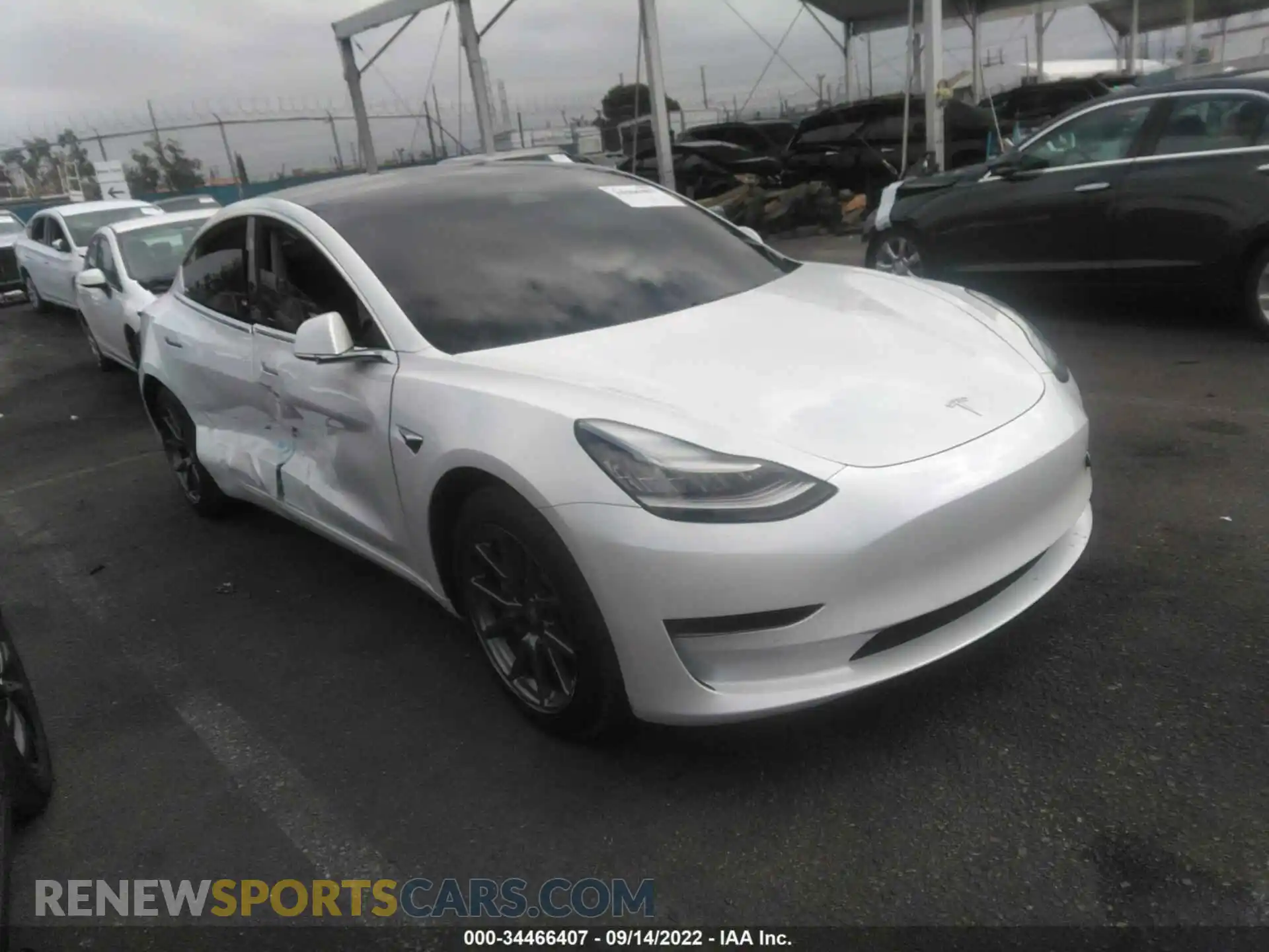 1 Фотография поврежденного автомобиля 5YJ3E1EA6LF804119 TESLA MODEL 3 2020