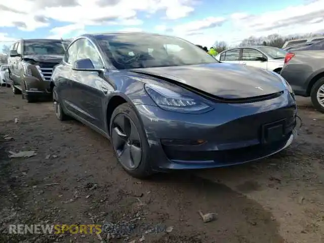 1 Photograph of a damaged car 5YJ3E1EA7LF495793 TESLA MODEL 3 2020