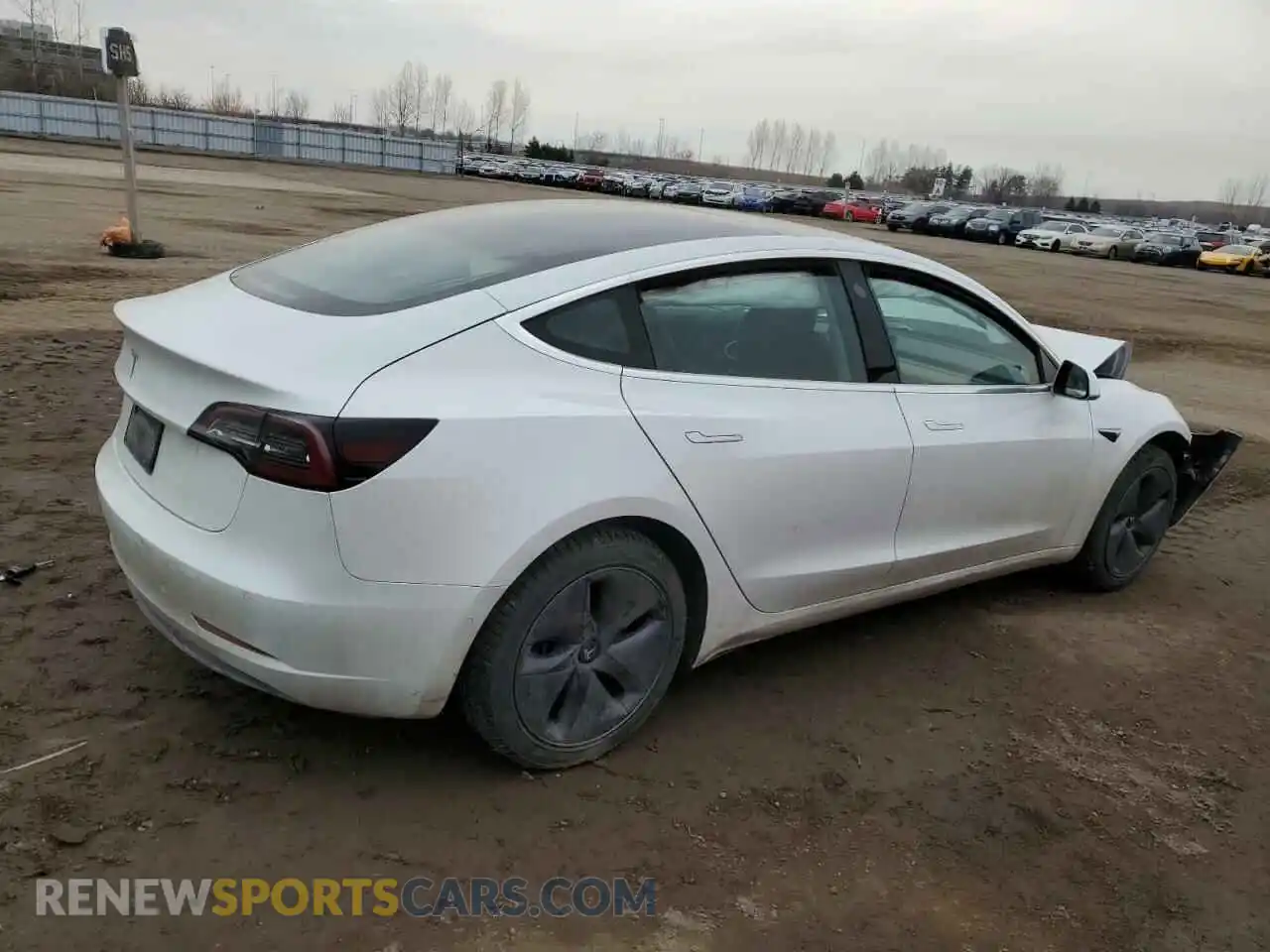 3 Photograph of a damaged car 5YJ3E1EA7LF625586 TESLA MODEL 3 2020