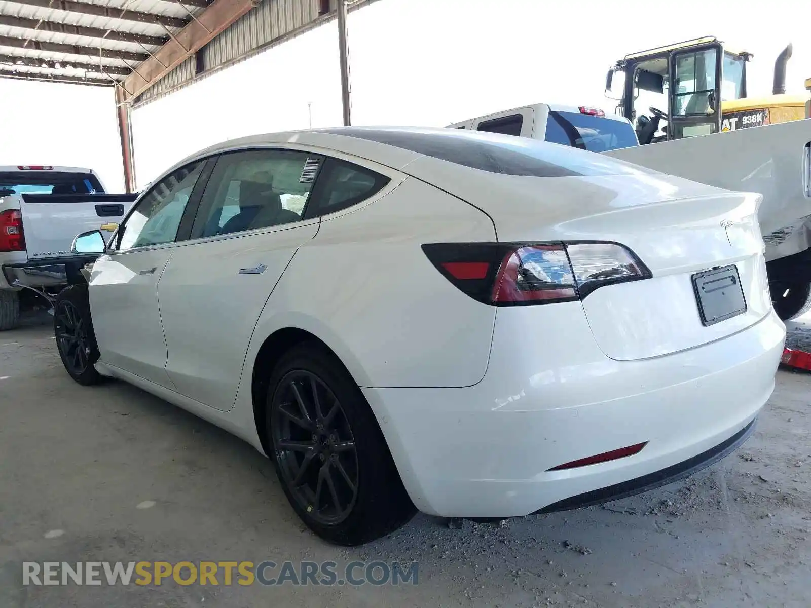 3 Photograph of a damaged car 5YJ3E1EA7LF659544 TESLA MODEL 3 2020