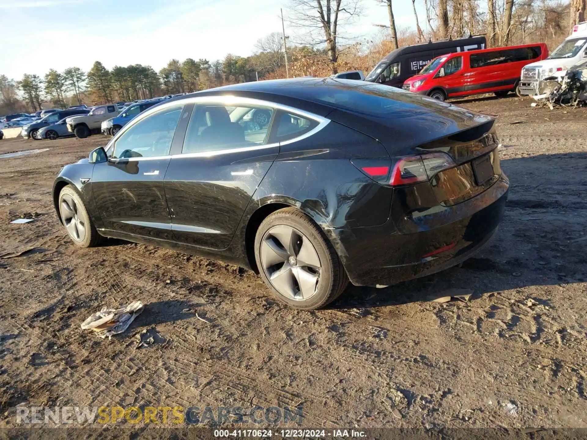 3 Photograph of a damaged car 5YJ3E1EA7LF784754 TESLA MODEL 3 2020