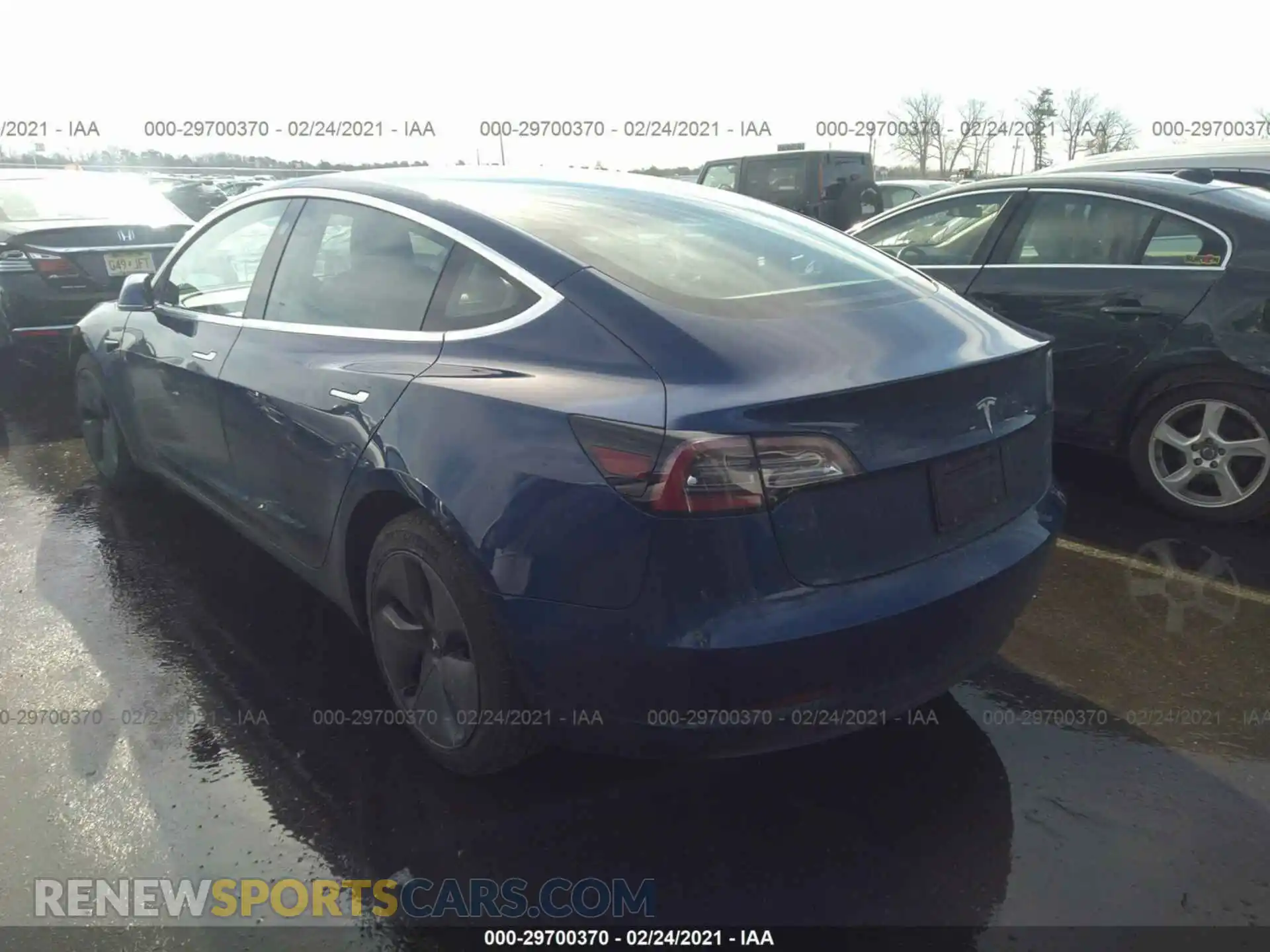 3 Photograph of a damaged car 5YJ3E1EA8LF476301 TESLA MODEL 3 2020