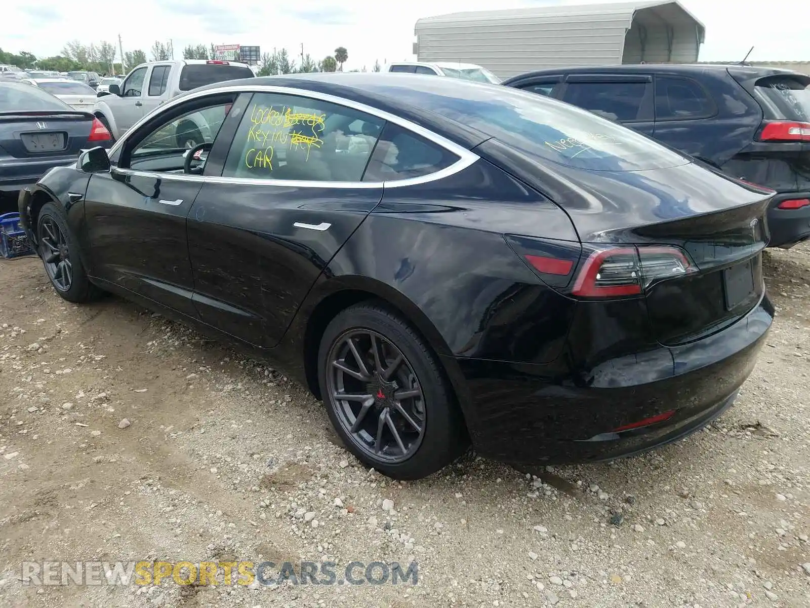 3 Photograph of a damaged car 5YJ3E1EA8LF598110 TESLA MODEL 3 2020