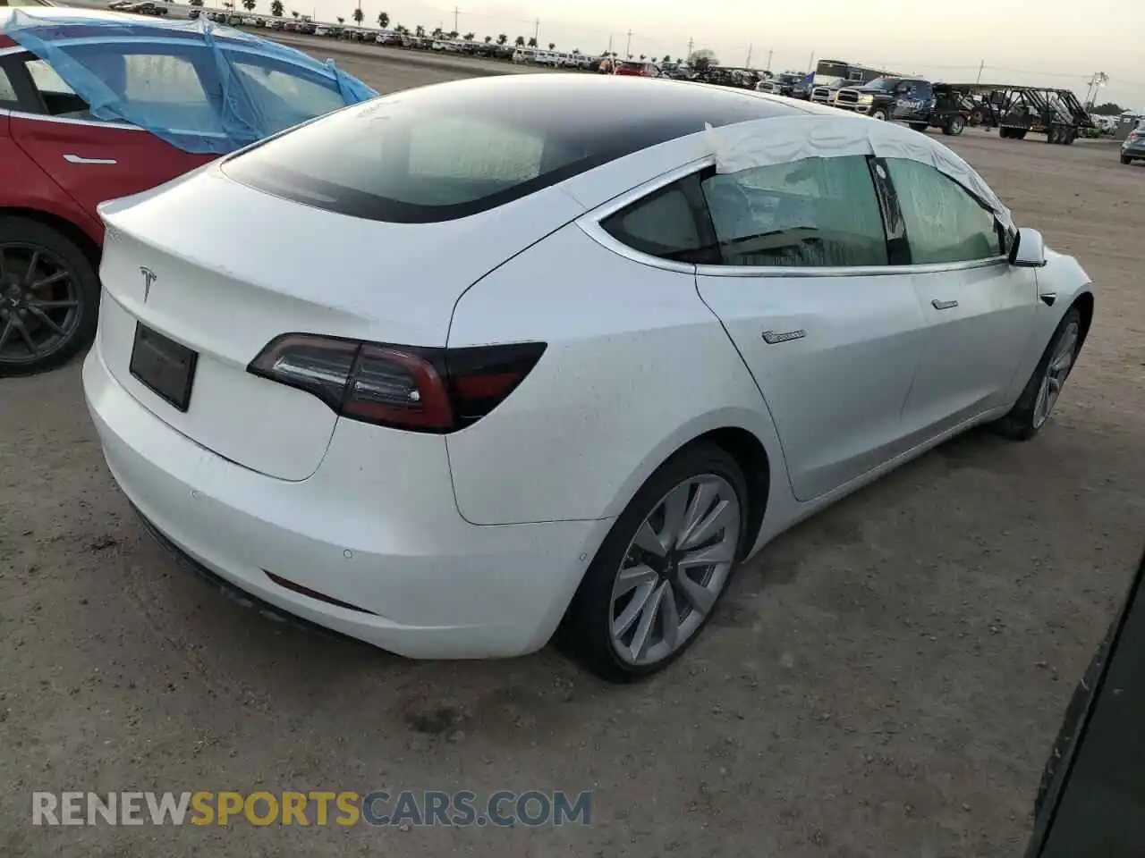 3 Photograph of a damaged car 5YJ3E1EA8LF598690 TESLA MODEL 3 2020