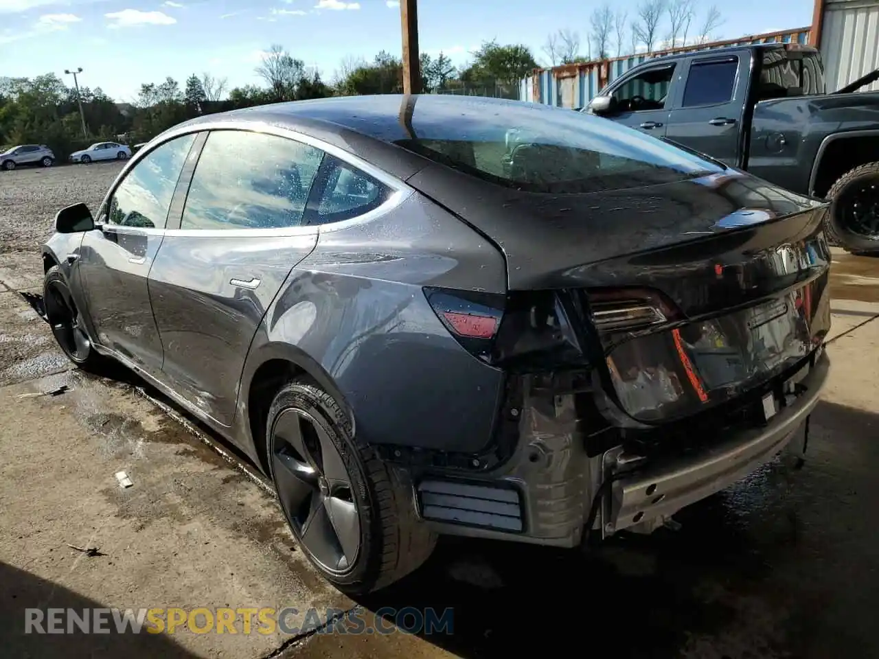 3 Photograph of a damaged car 5YJ3E1EA8LF658046 TESLA MODEL 3 2020