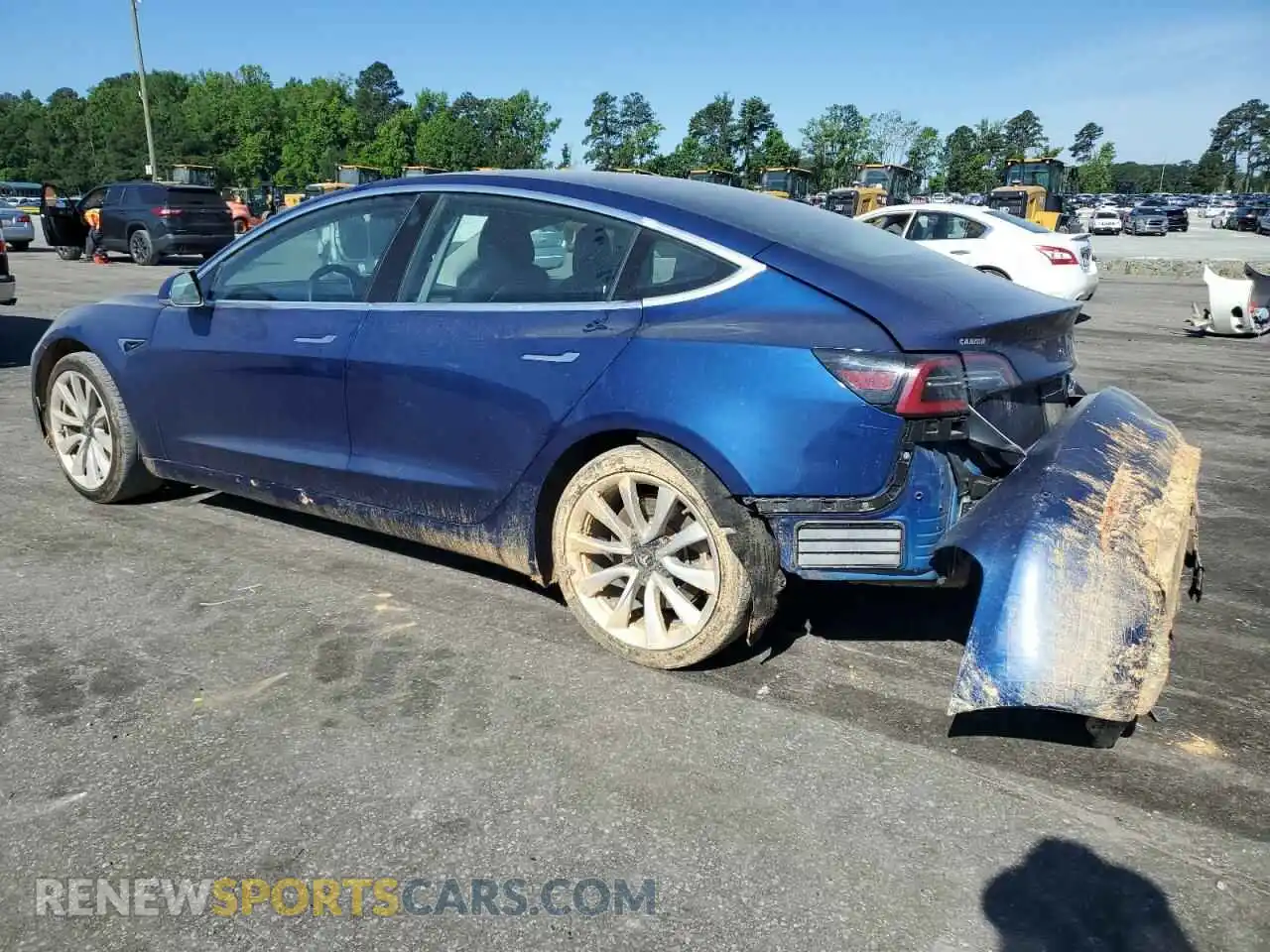 2 Фотография поврежденного автомобиля 5YJ3E1EA8LF708900 TESLA MODEL 3 2020
