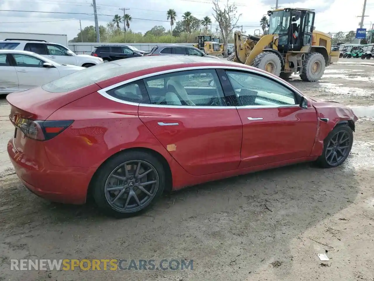 3 Photograph of a damaged car 5YJ3E1EA8LF740911 TESLA MODEL 3 2020