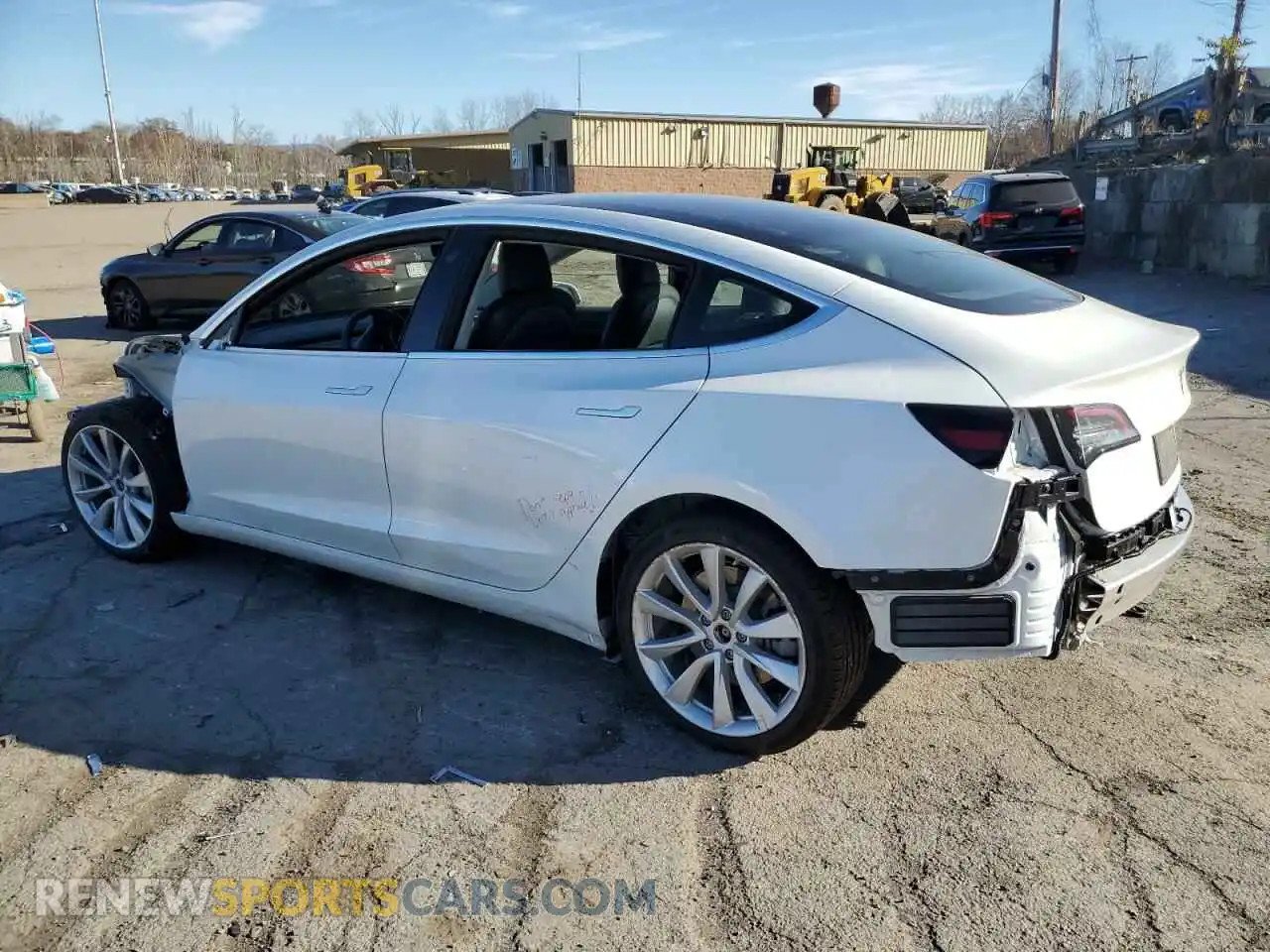 2 Фотография поврежденного автомобиля 5YJ3E1EA8LF806552 TESLA MODEL 3 2020