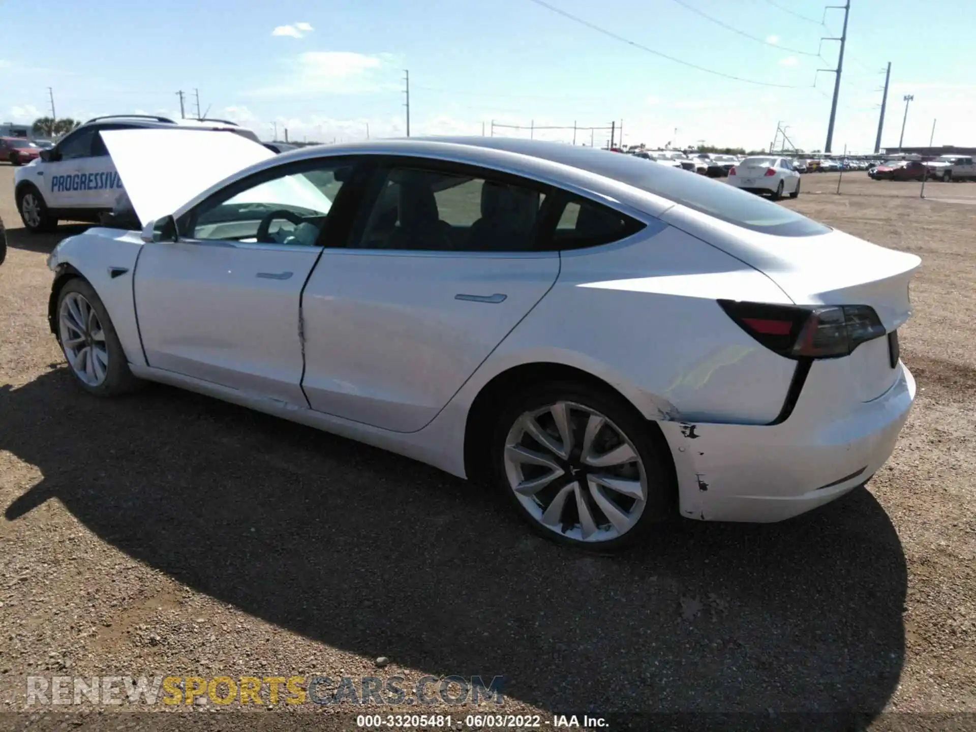 3 Photograph of a damaged car 5YJ3E1EA9LF476789 TESLA MODEL 3 2020