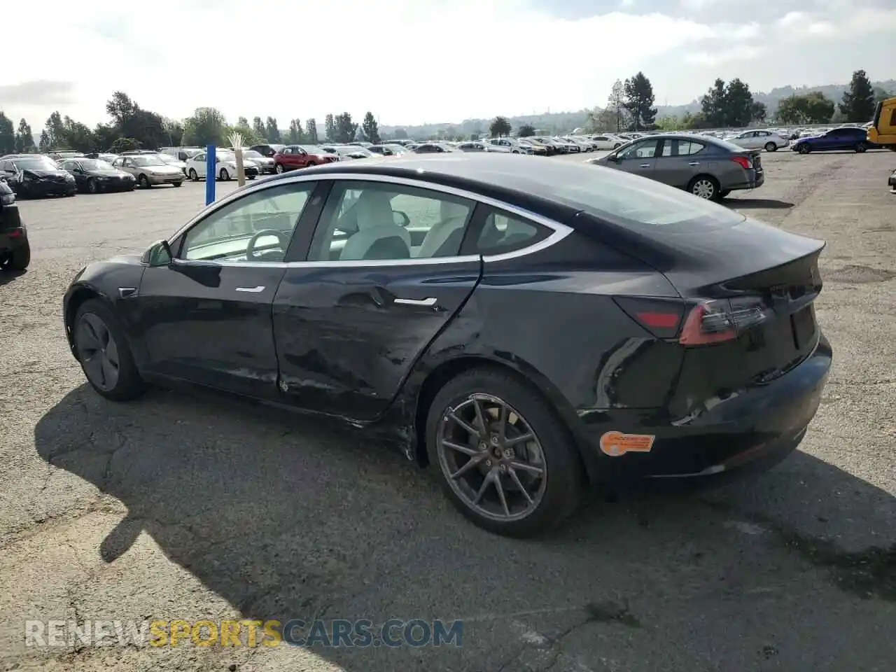 2 Фотография поврежденного автомобиля 5YJ3E1EA9LF606716 TESLA MODEL 3 2020