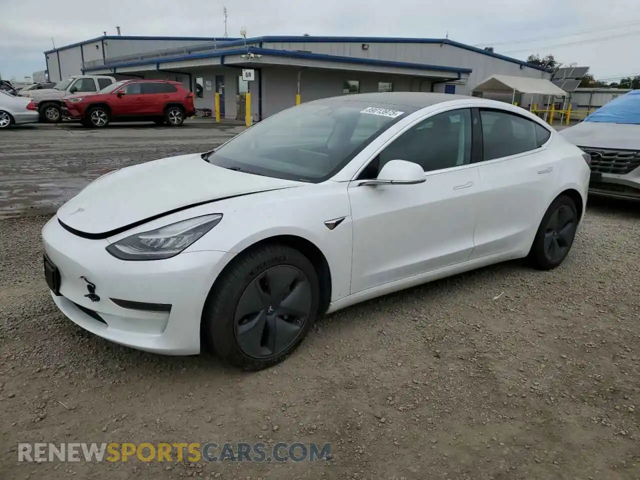 1 Photograph of a damaged car 5YJ3E1EA9LF645032 TESLA MODEL 3 2020