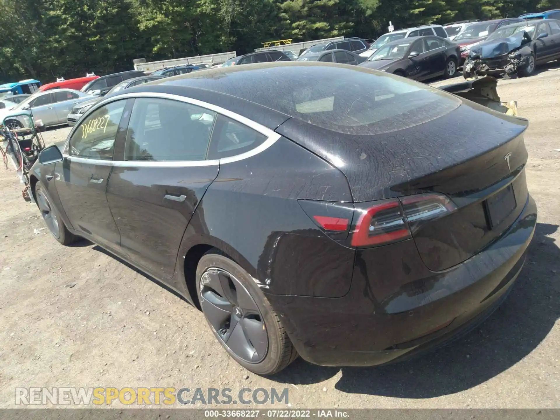 3 Photograph of a damaged car 5YJ3E1EA9LF657388 TESLA MODEL 3 2020