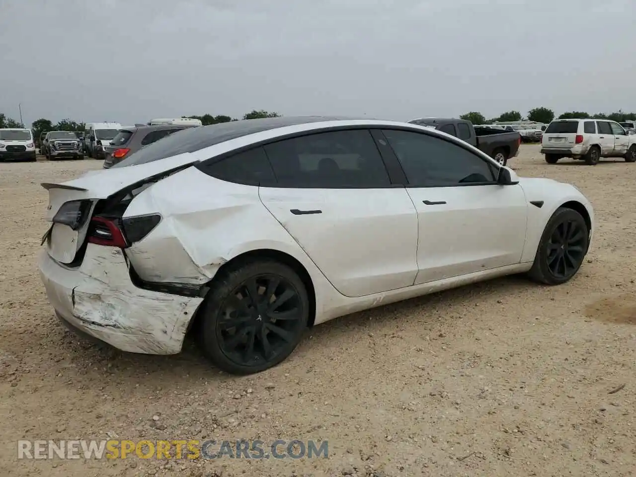 3 Photograph of a damaged car 5YJ3E1EA9LF661702 TESLA MODEL 3 2020