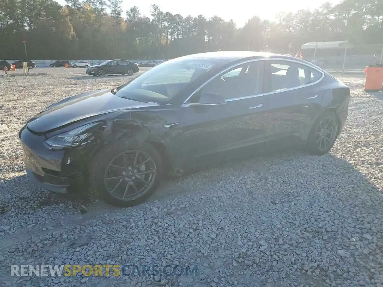 1 Photograph of a damaged car 5YJ3E1EA9LF792273 TESLA MODEL 3 2020