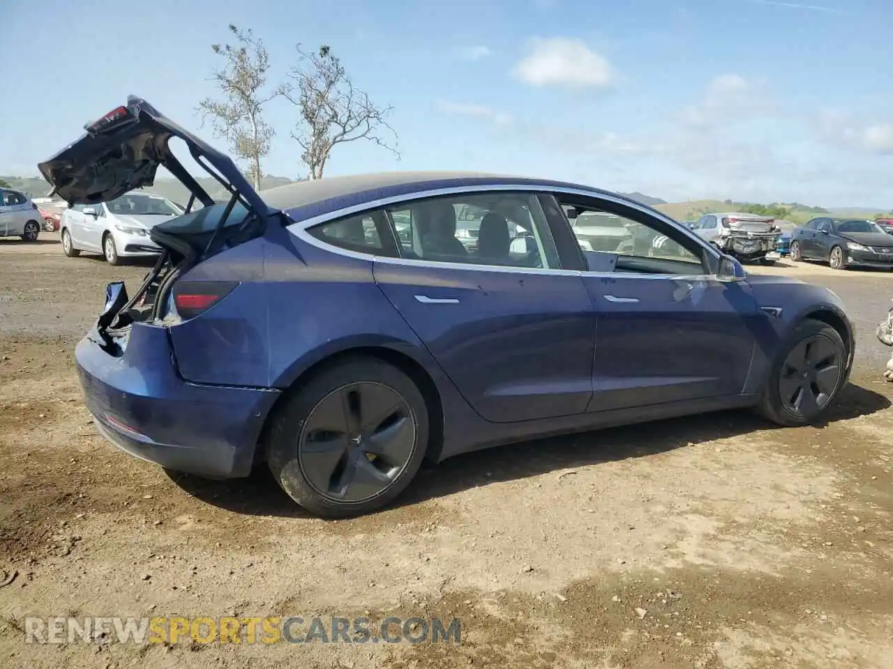 3 Photograph of a damaged car 5YJ3E1EA9LF805670 TESLA MODEL 3 2020