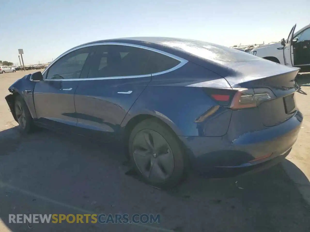 2 fotografías del automóvil dañado 5YJ3E1EAXLF658498 TESLA MODEL 3 2020