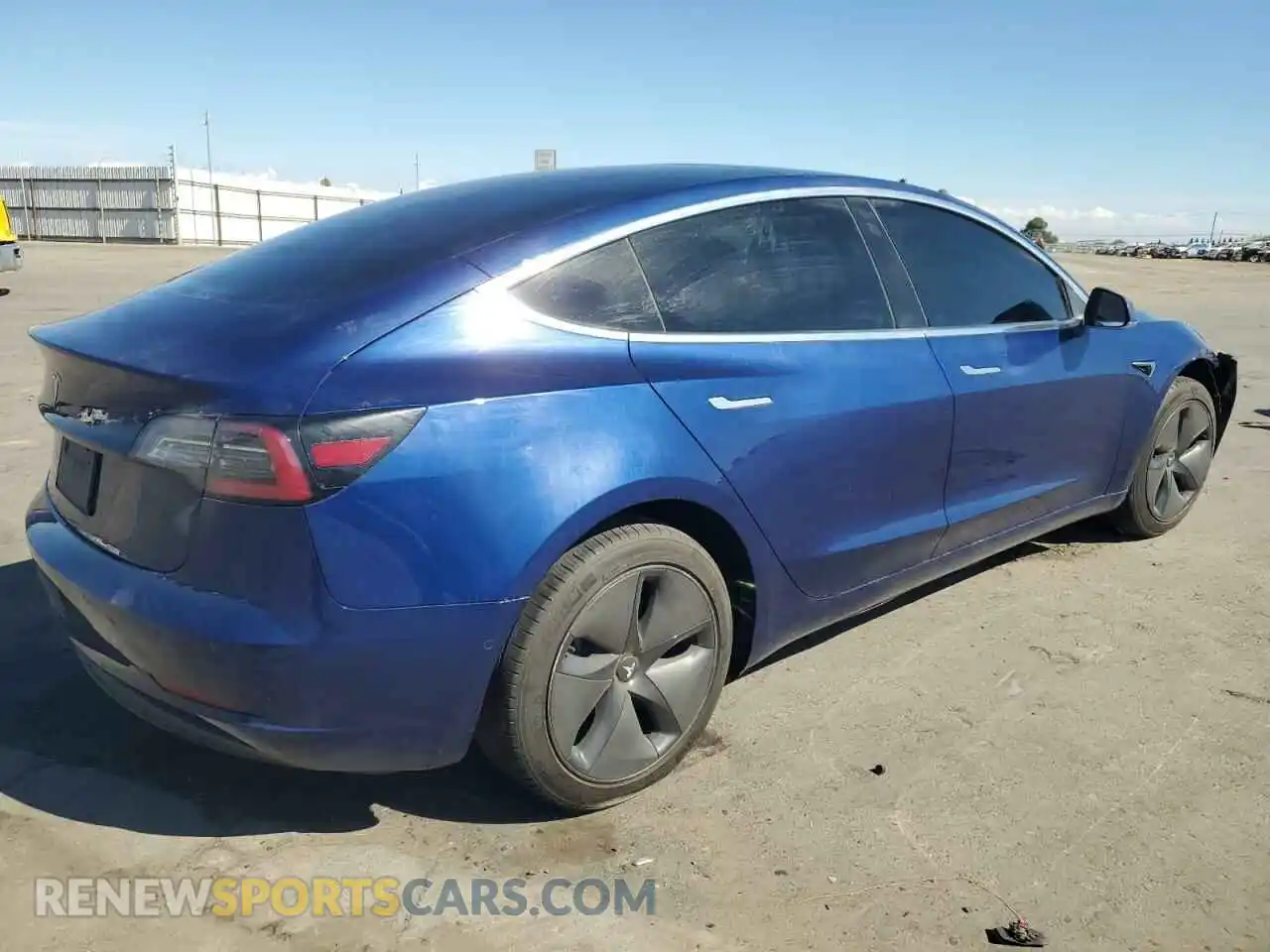 3 fotografías del automóvil dañado 5YJ3E1EAXLF658498 TESLA MODEL 3 2020
