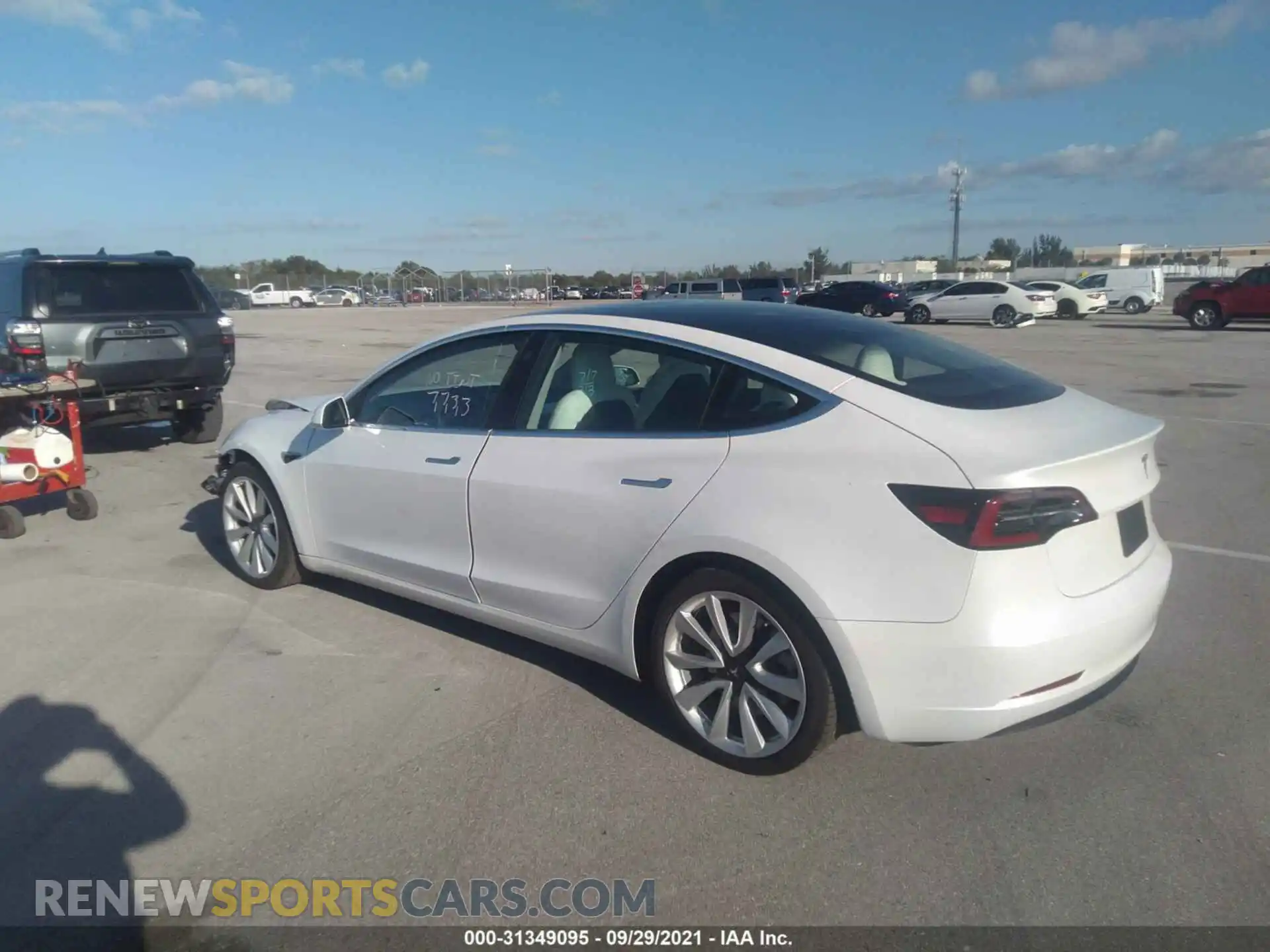 3 Photograph of a damaged car 5YJ3E1EB0LF788055 TESLA MODEL 3 2020