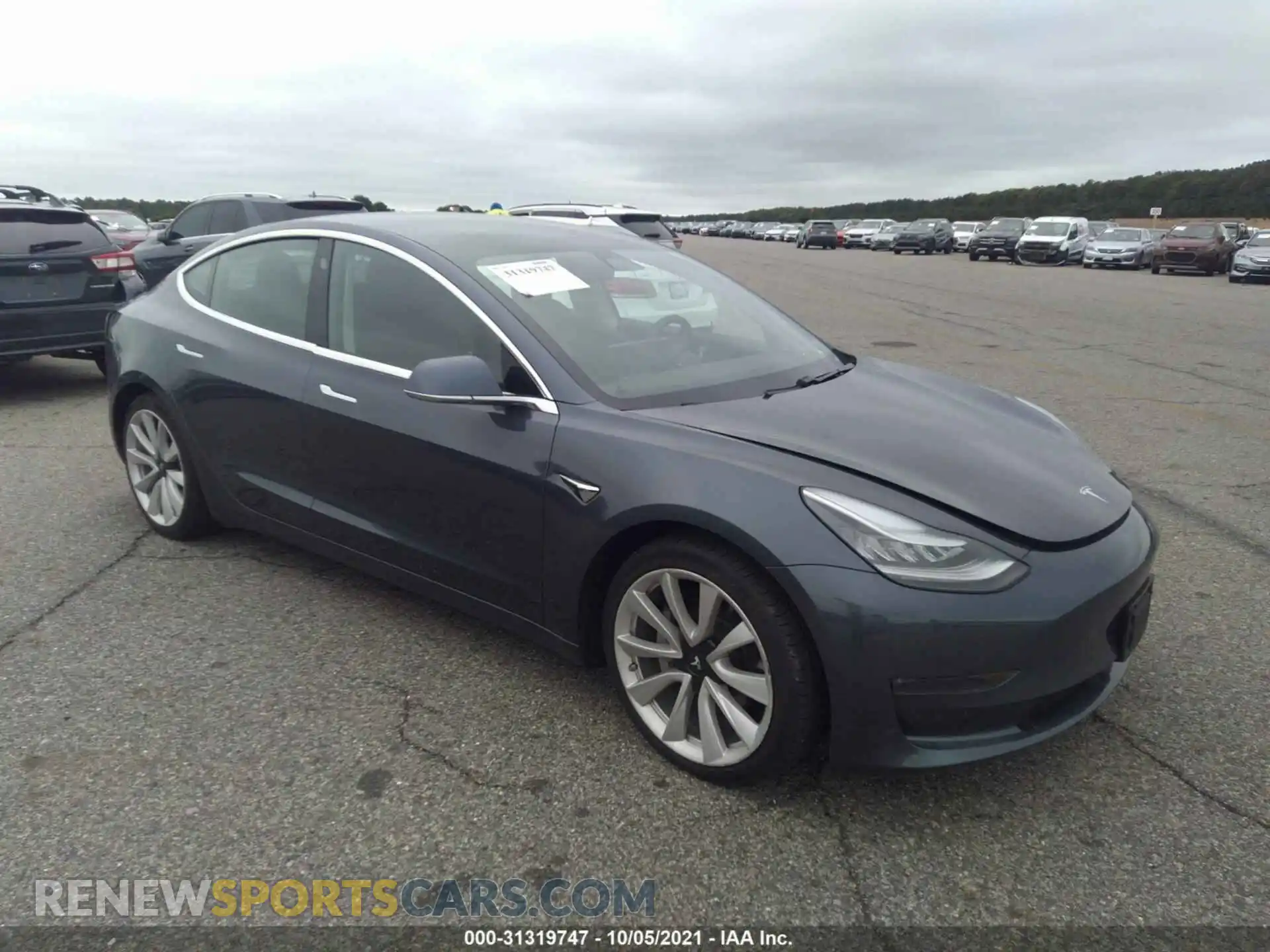 1 fotografías del automóvil dañado 5YJ3E1EB1LF647916 TESLA MODEL 3 2020