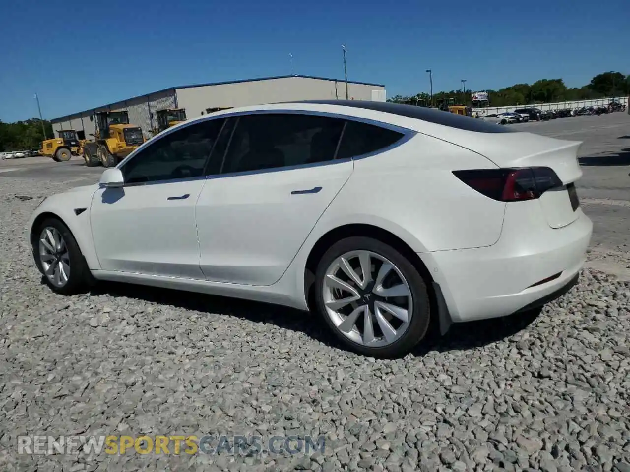 2 Photograph of a damaged car 5YJ3E1EB2LF512184 TESLA MODEL 3 2020