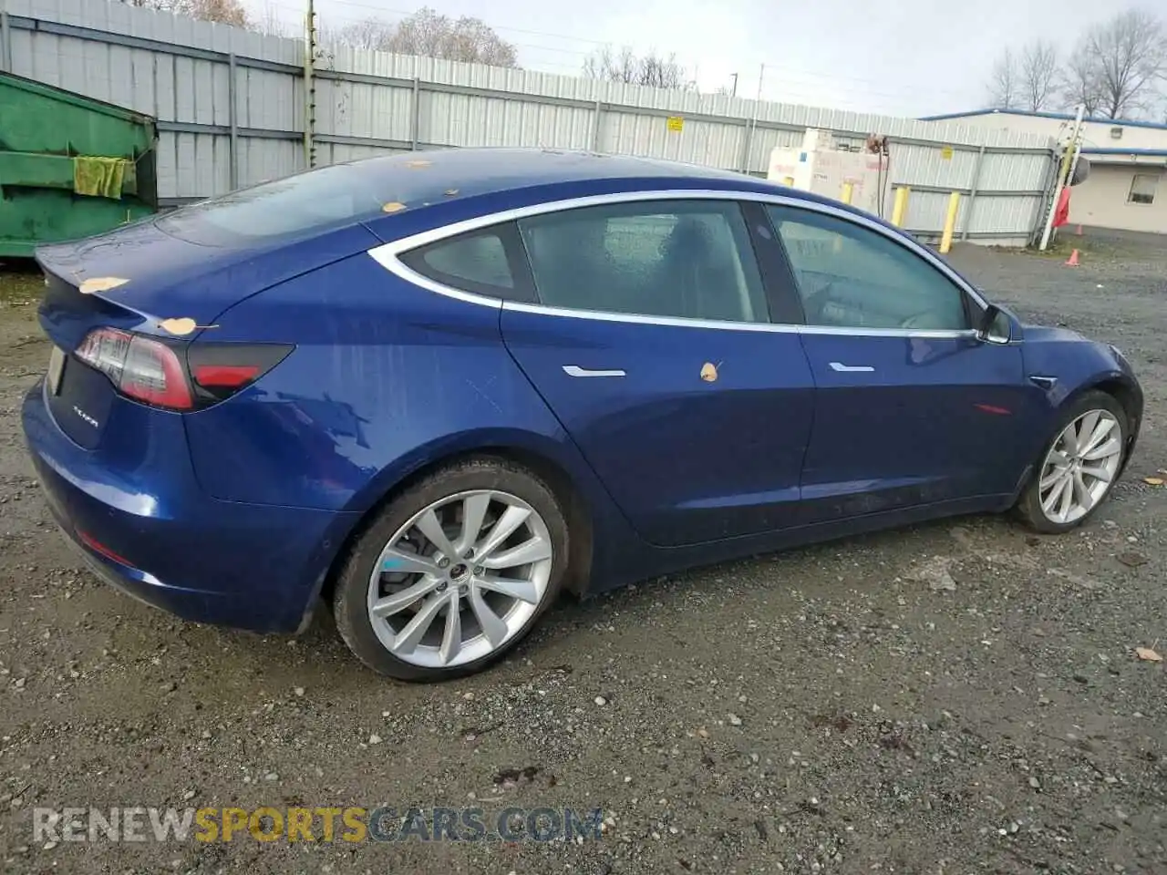 3 Photograph of a damaged car 5YJ3E1EB2LF716838 TESLA MODEL 3 2020