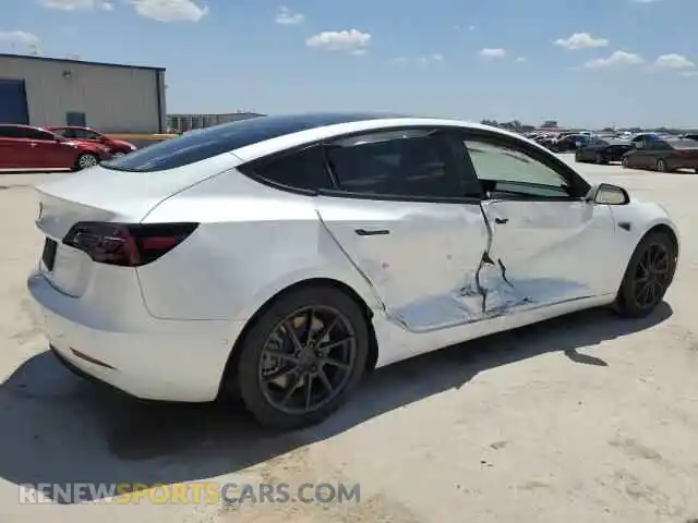 3 Photograph of a damaged car 5YJ3E1EB3LF795906 TESLA MODEL 3 2020