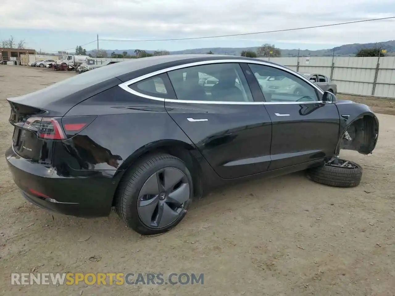 3 Photograph of a damaged car 5YJ3E1EB4LF710488 TESLA MODEL 3 2020