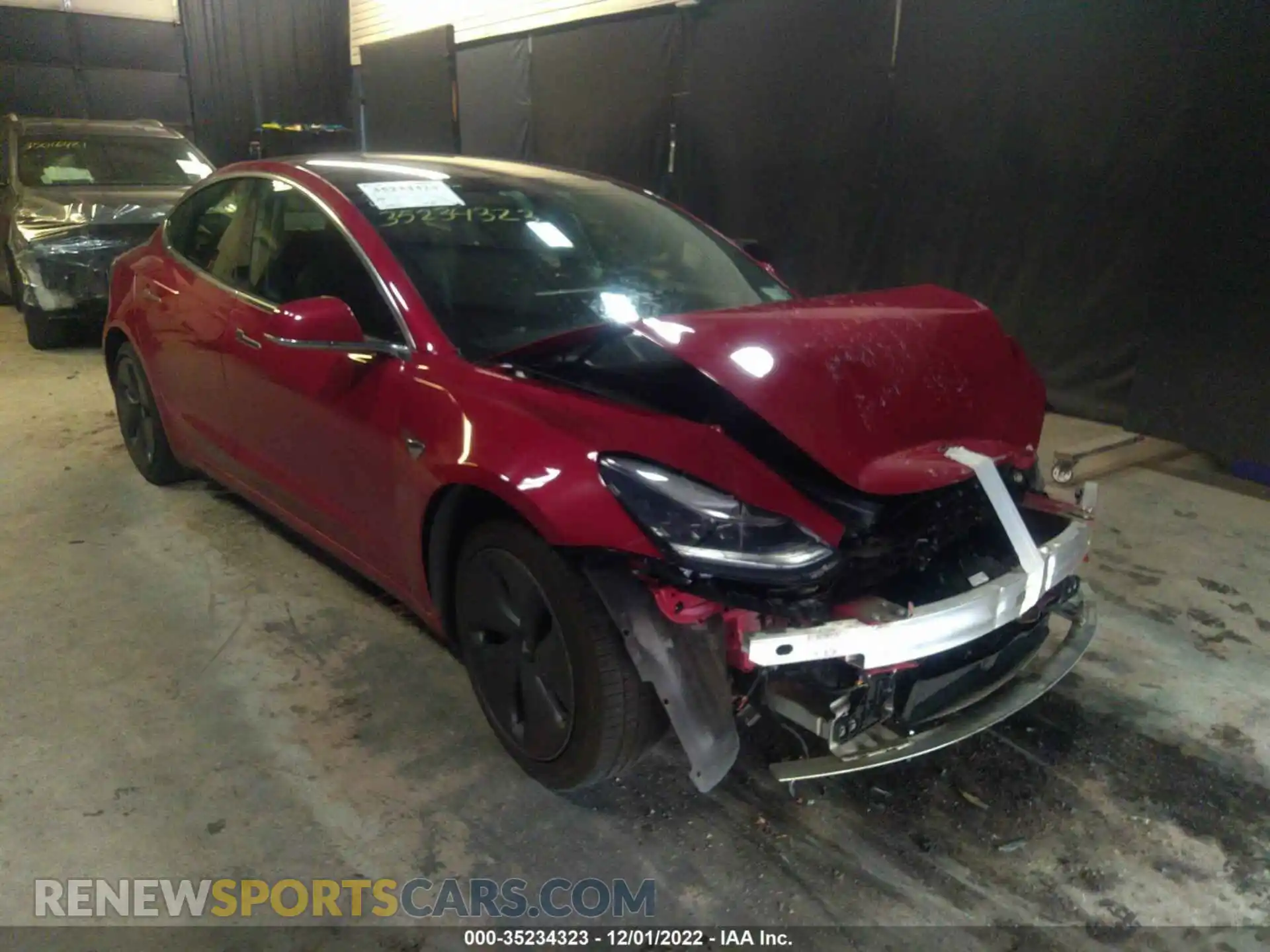 1 Photograph of a damaged car 5YJ3E1EB4LF770271 TESLA MODEL 3 2020