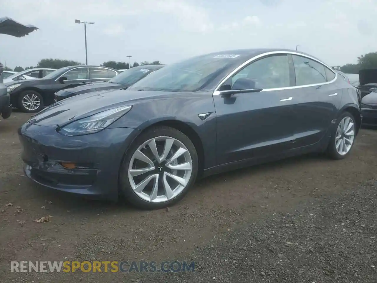 1 fotografías del automóvil dañado 5YJ3E1EB4LF795395 TESLA MODEL 3 2020