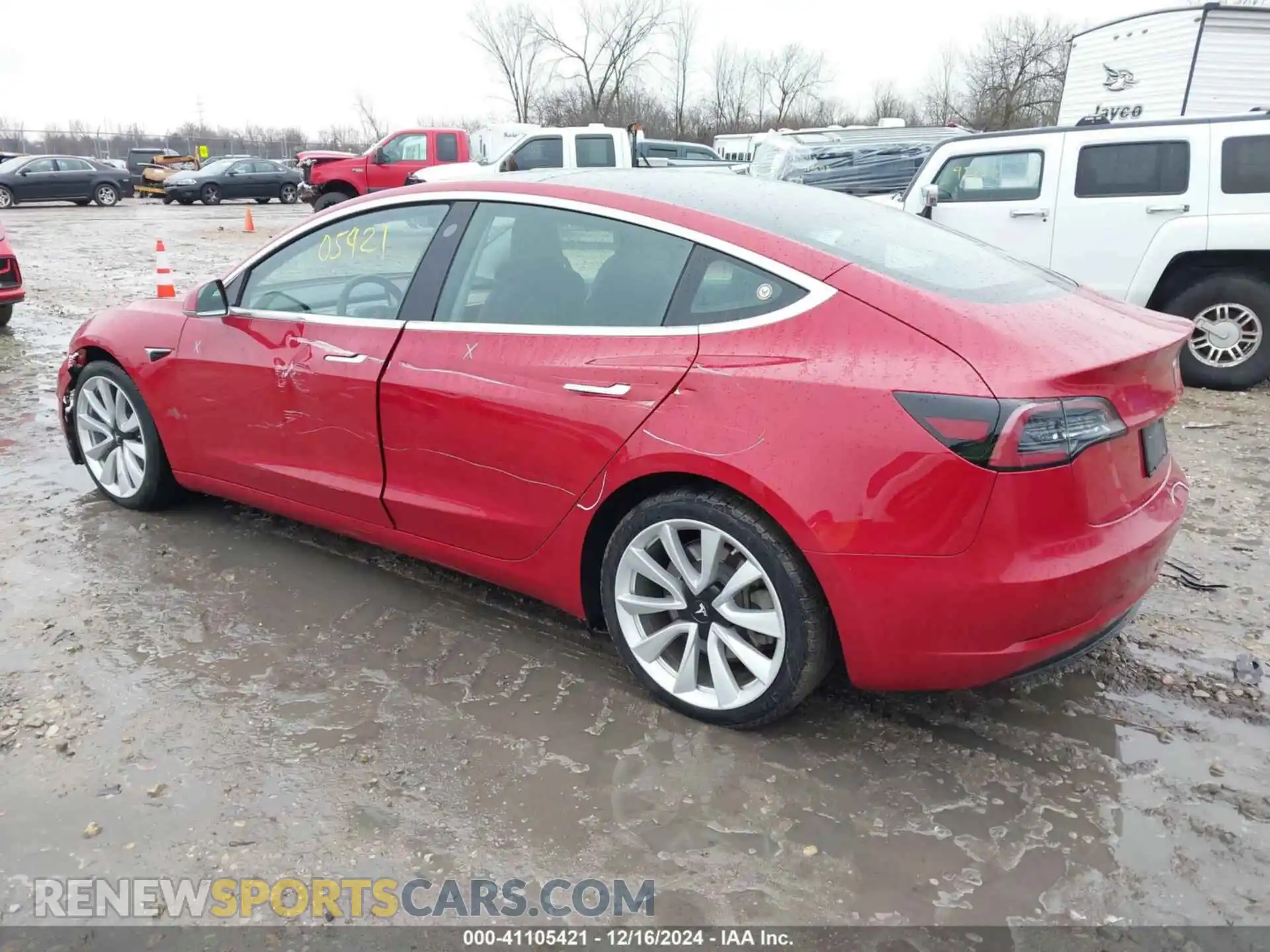 3 Photograph of a damaged car 5YJ3E1EB5LF588966 TESLA MODEL 3 2020