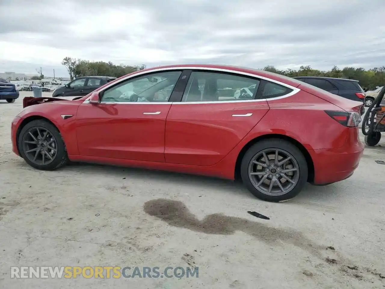 2 Photograph of a damaged car 5YJ3E1EB5LF790433 TESLA MODEL 3 2020
