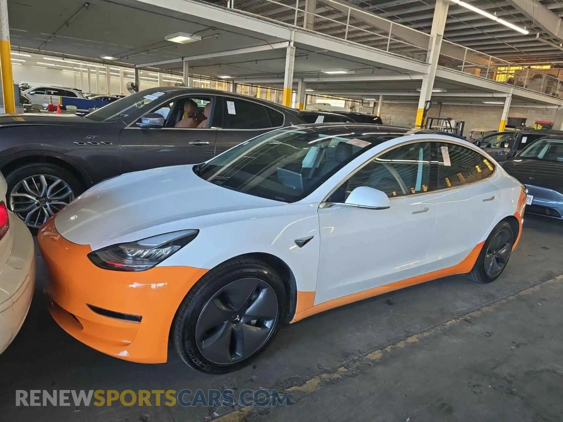1 Фотография поврежденного автомобиля 5YJ3E1EB5LF790609 TESLA MODEL 3 2020