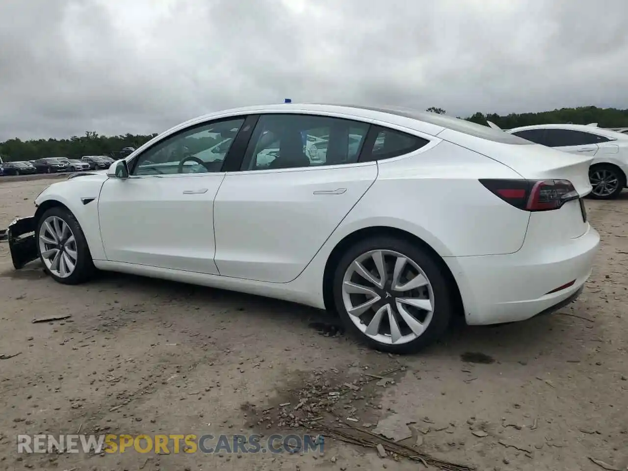 2 Photograph of a damaged car 5YJ3E1EB6LF618590 TESLA MODEL 3 2020