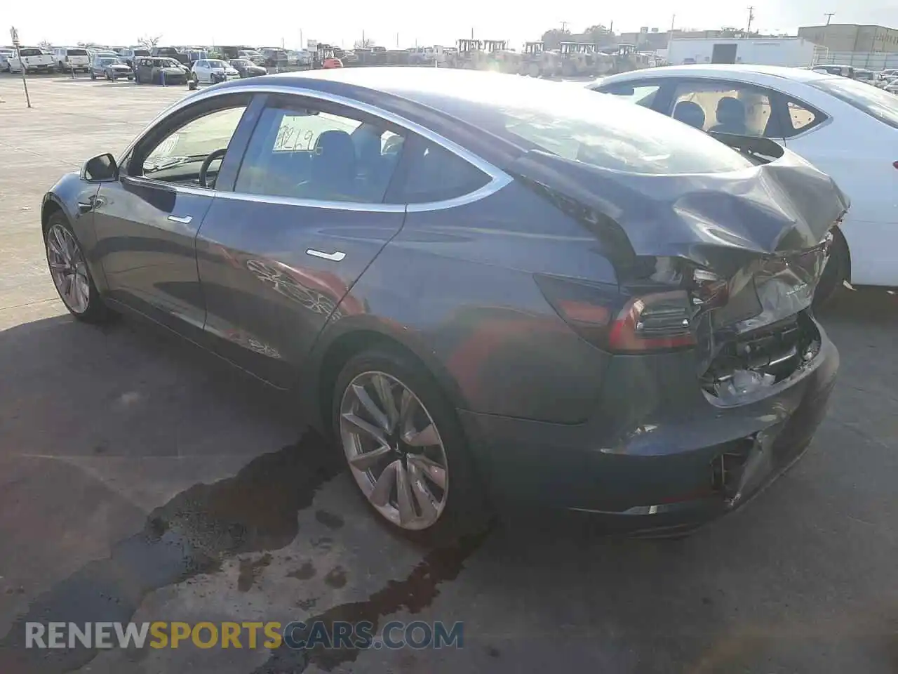 3 Photograph of a damaged car 5YJ3E1EB6LF666722 TESLA MODEL 3 2020